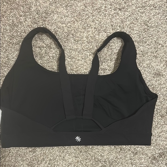 NWT Athleta Ribbed Sports Bra - Picture 2 of 5